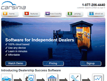 Tablet Screenshot of carsinia.com